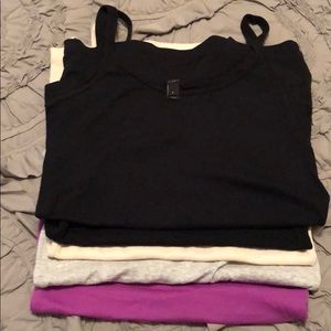 Jcrew tanks x 5 (set) - small: excellent condition
